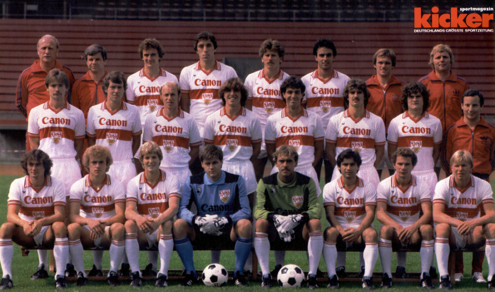 DIETER MÜLLER VFB Stuttgart Portrait Foto Motiv 1981/1982 2 Original EUR 5,00 - DE