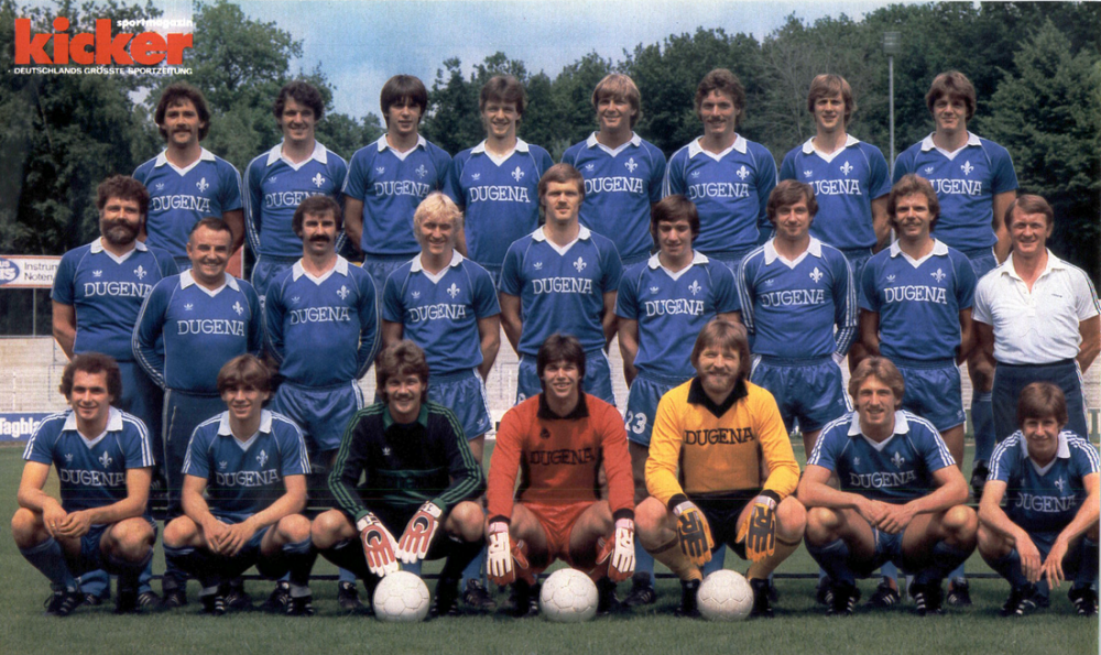 SV Darmstadt 98 Kader Bundesliga 1981/82 kicker
