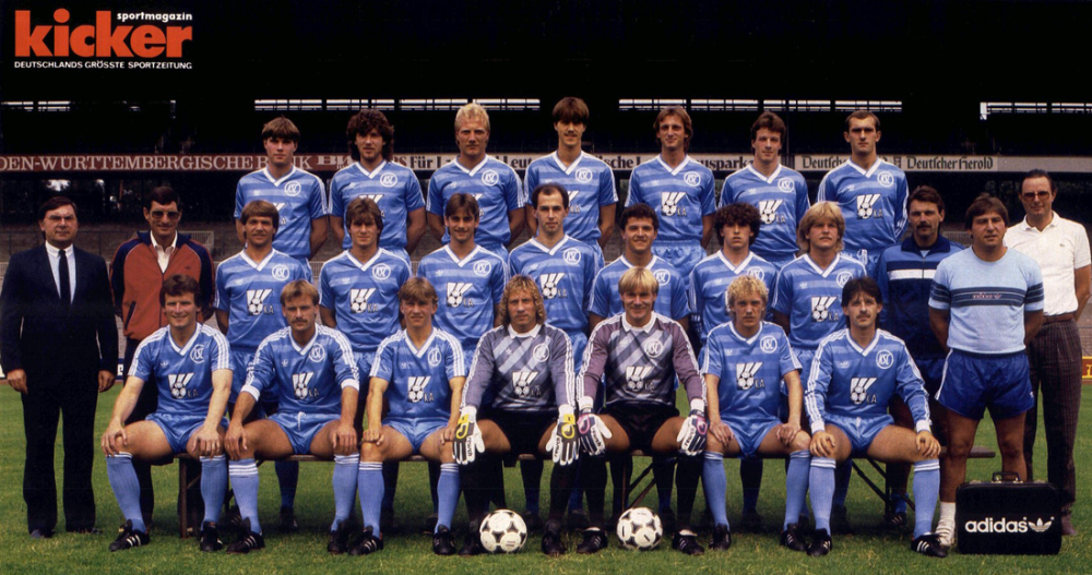 Karlsruher SC Kader 2. Bundesliga 1985/86 kicker