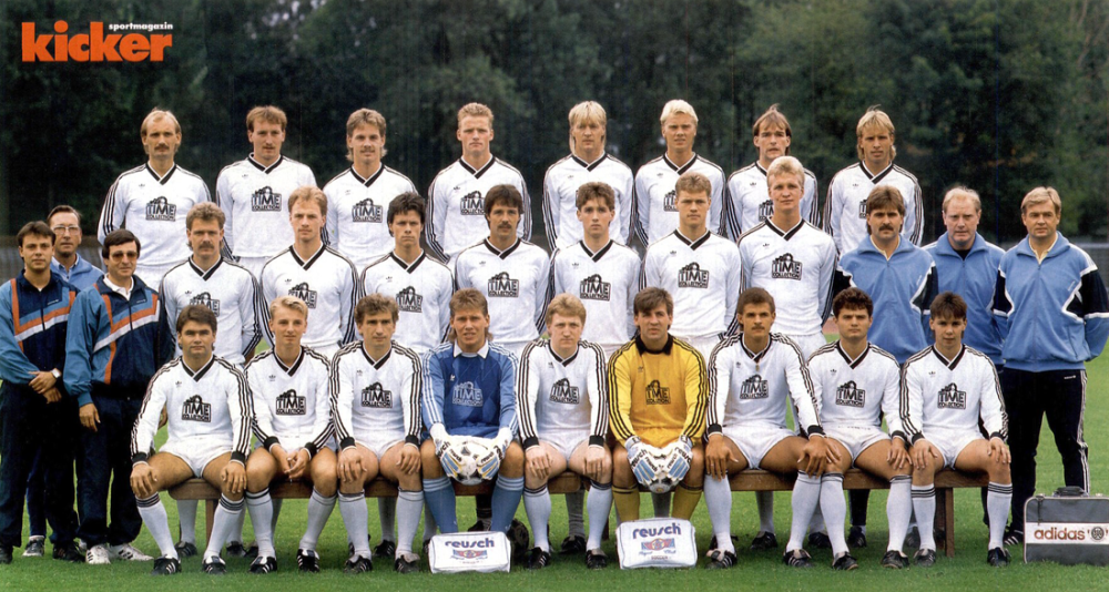 SG Wattenscheid 09 Kader 2. Bundesliga 1989/90 kicker