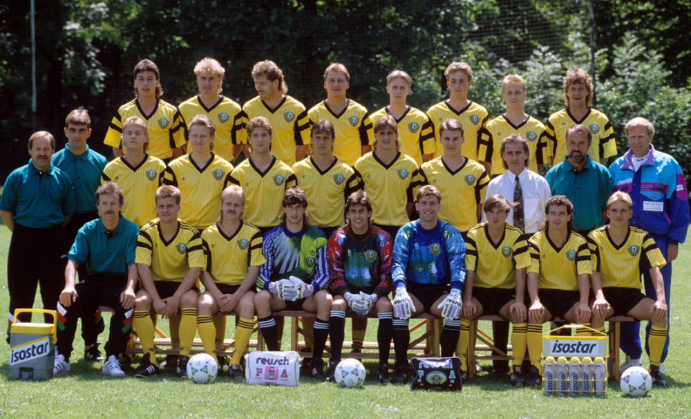 1. FC Dynamo Dresden Kader Bundesliga 1992/93 kicker