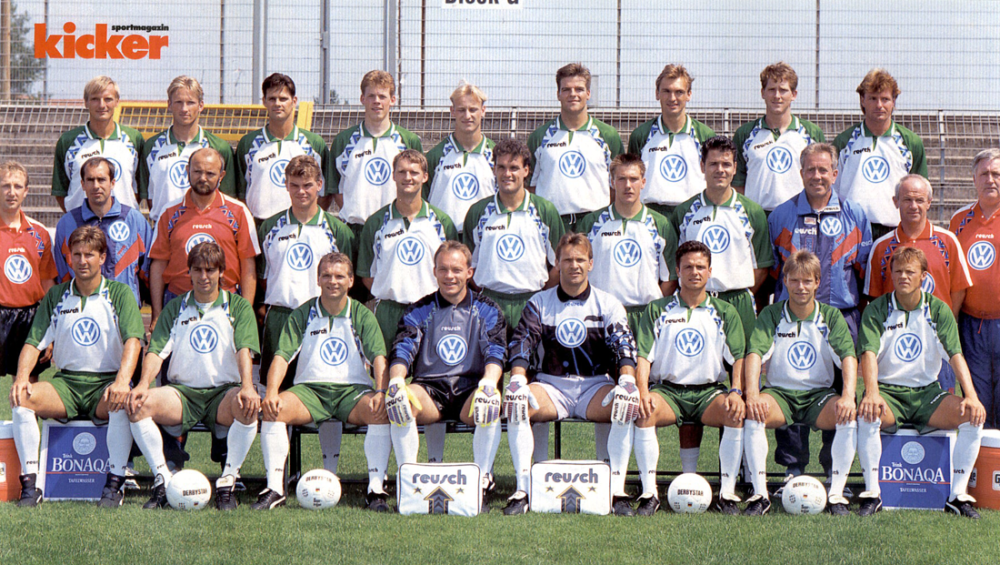 VfL Wolfsburg Kader 2. Bundesliga 1994/95 kicker