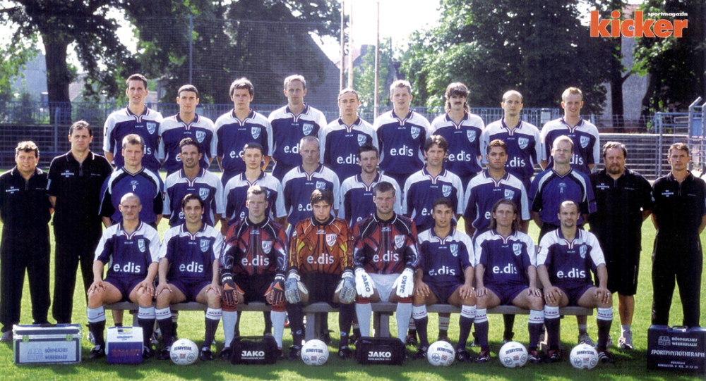 SV Babelsberg 03 Kader 2. Bundesliga 2001/02 kicker
