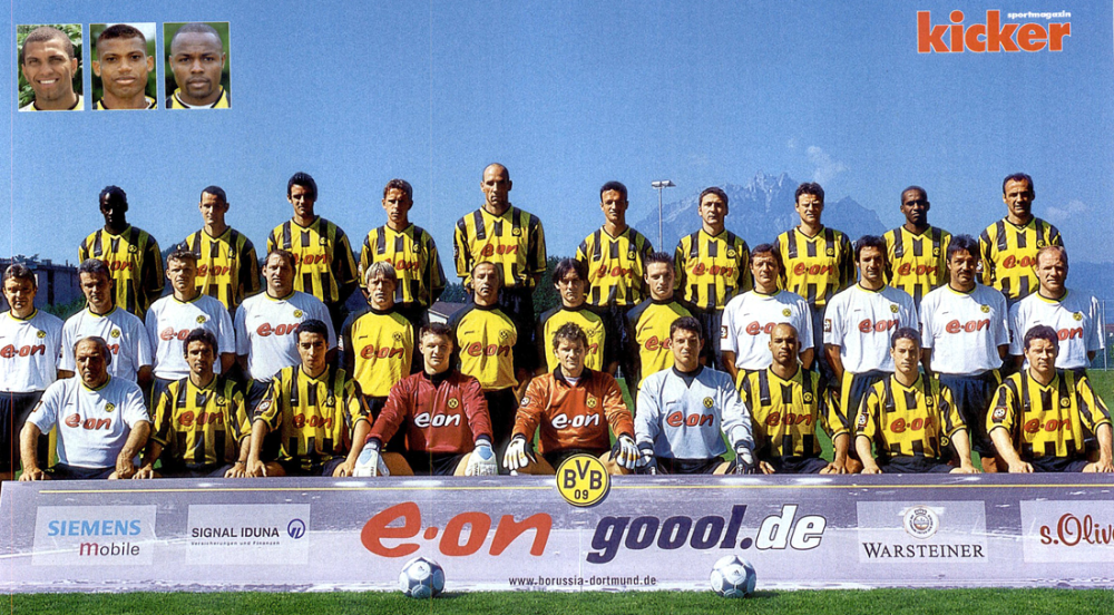 Borussia Dortmund Kader Bundesliga 2001 02 Kicker