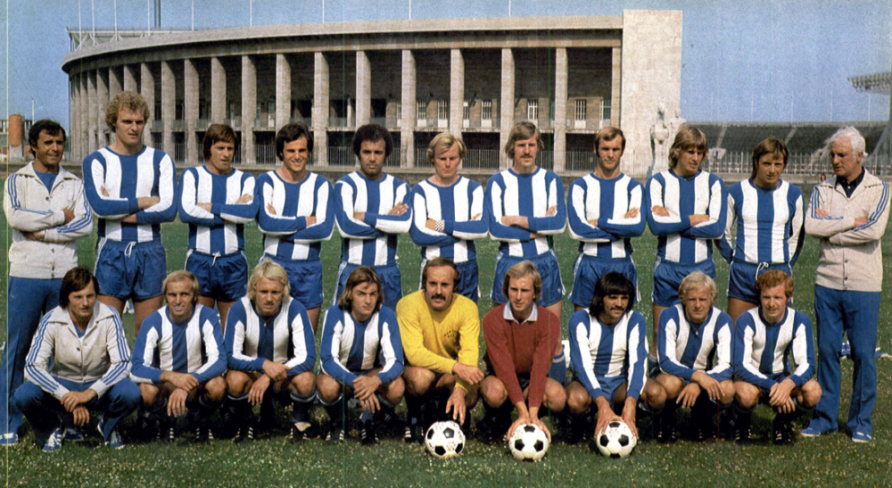 Hertha BSC  Kader  Bundesliga 1975/76  kicker
