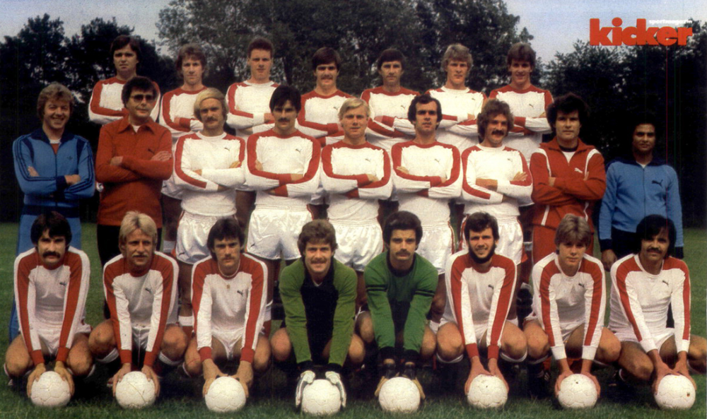 KSV Hessen Kassel Kader 2. Bundesliga 1980/81 kicker
