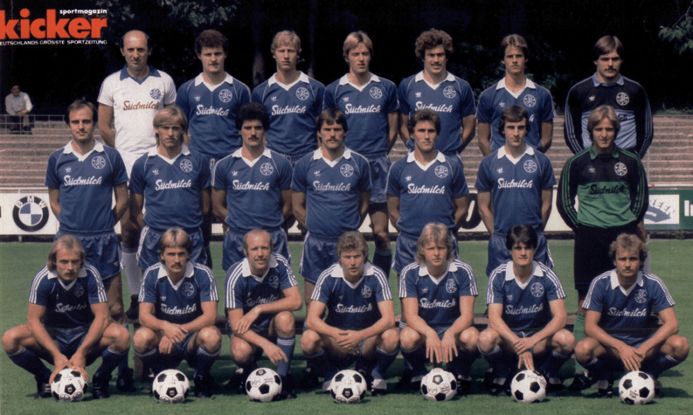 Stuttgarter Kickers Kader 2. Bundesliga 1981/82 kicker