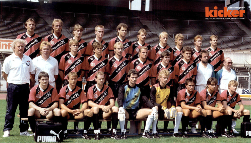 Sport BL 87/88 Eintracht Frankfurt Karlsruher SC Fußball ...