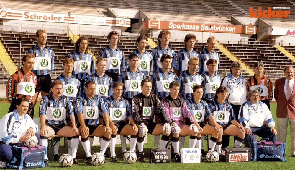 1. FC Saarbrücken Kader 2. Bundesliga 1993/94 kicker