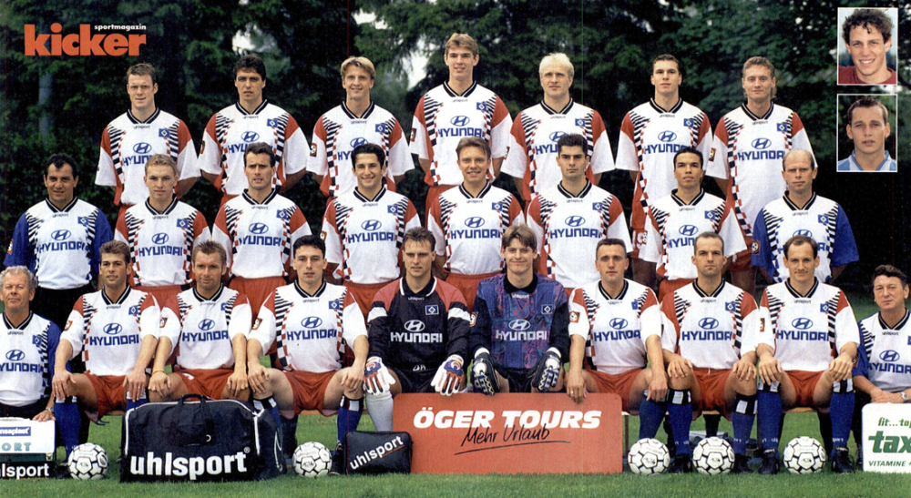 Hamburger SV Kader Bundesliga 1996/97 kicker
