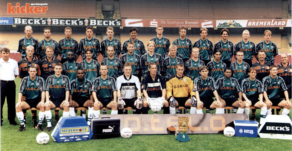 Werder Bremen Kader Bundesliga 1999/00 kicker