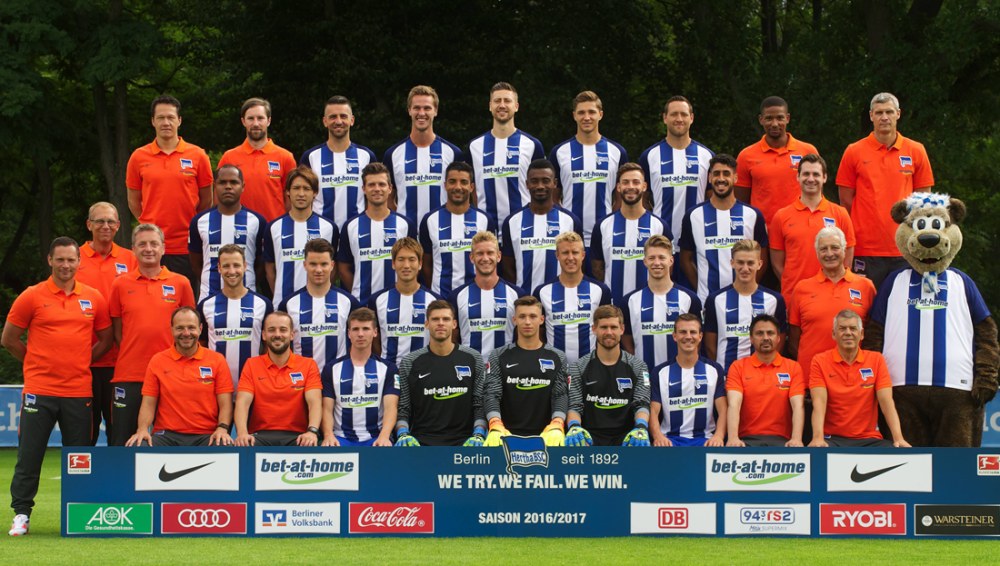 Hertha BSC  Kader  Bundesliga 2016/17  kicker