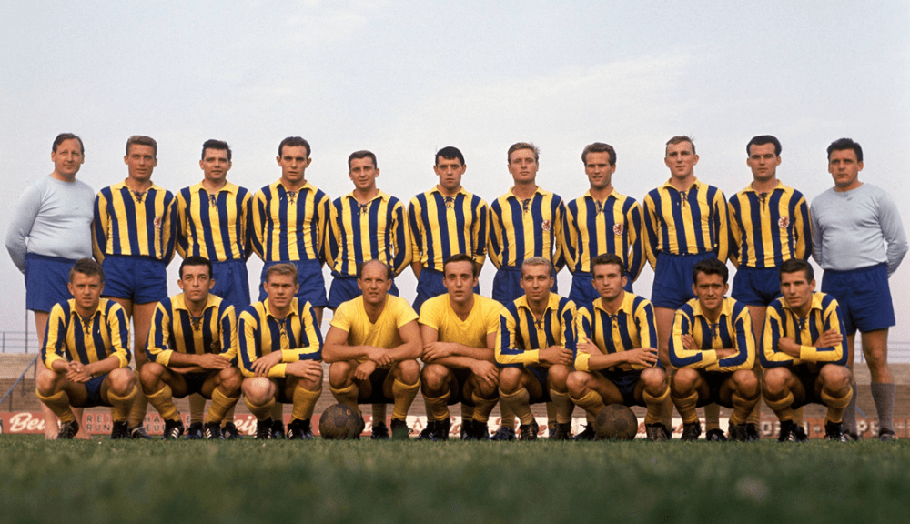 Eintracht Braunschweig Mannschaftskarte 1968-69  TOP