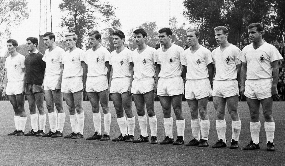 Borussia Mönchengladbach Mannschaftskarte 1966-67