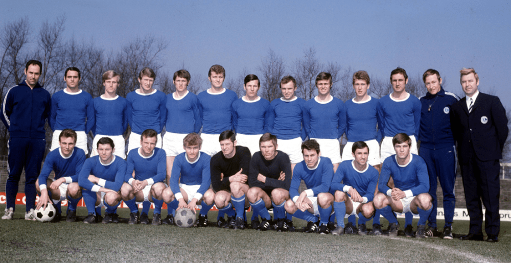 2 FC Schalke 04 Mannschaftskarte 1968-69