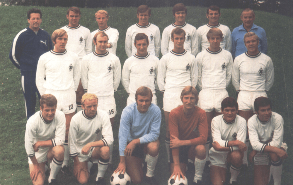 Borussia Mönchengladbach Mannschaftskarte 1968-69 