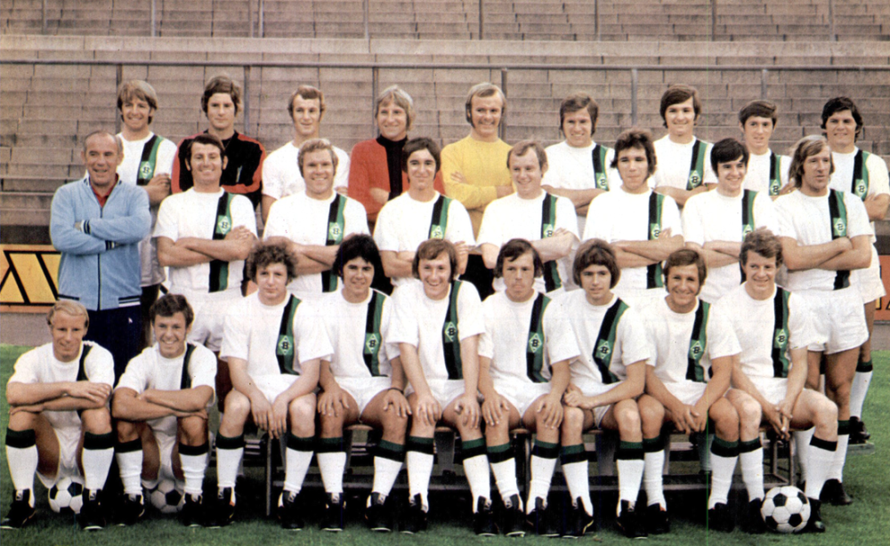 Borussia Mönchengladbach Mannschaftskarte  1978-79 