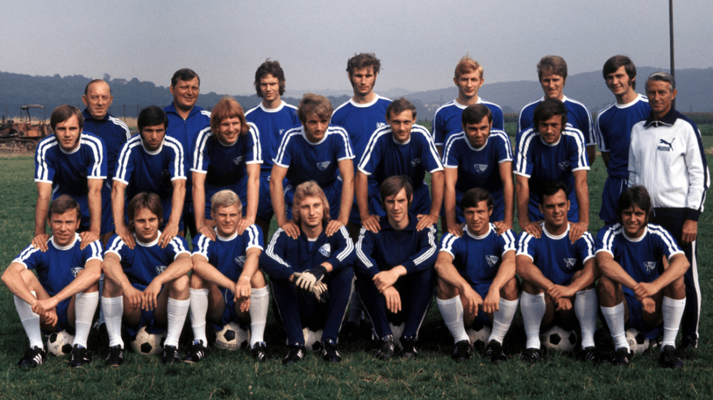VFL Bochum Mannschaftskarte 1971-72 