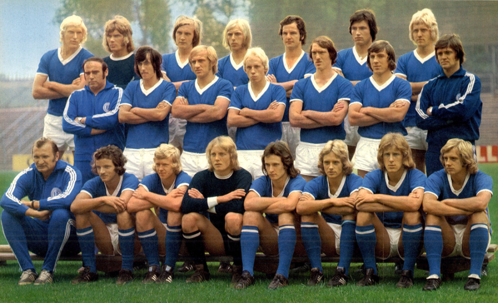 FC Schalke 04 Mannschaftskarte 1972-73 