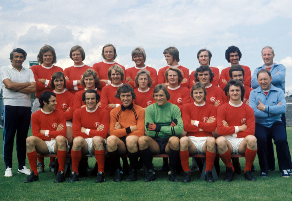 Fortuna Düsseldorf Amateure Mannschaftskarte 1966-67 