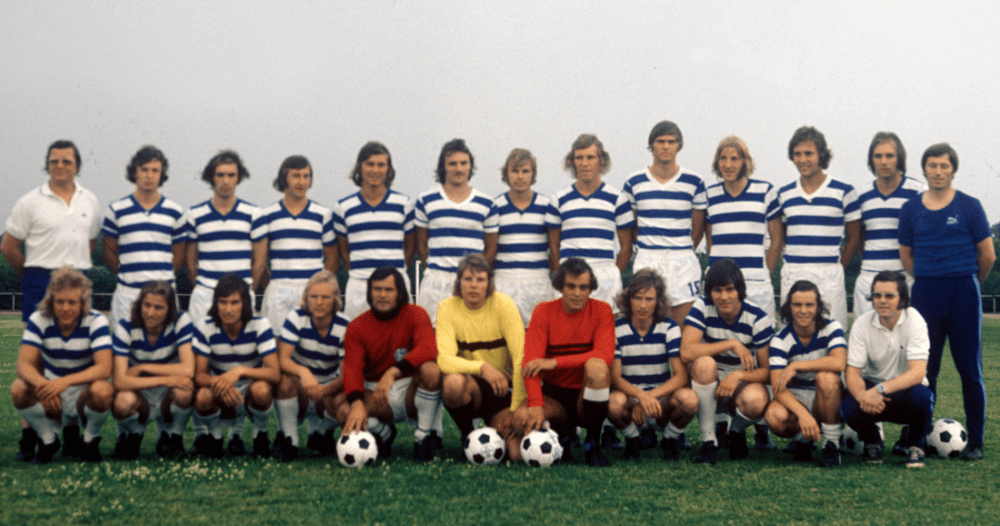 Johannes Linßen Autogrammkarte MSV Duisburg Spieler 70er Jahre Original Signiert 