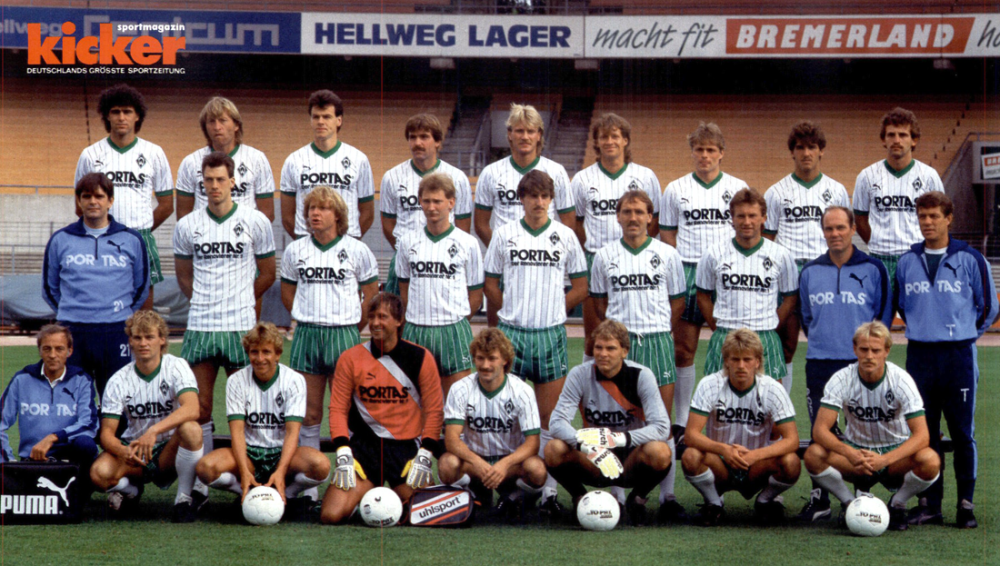 BL 87/88 SV Werder Bremen FC Homburg BL 87/88 SV Werder Bremen FC Homburg