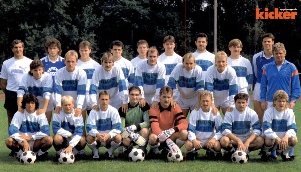 Roman Gajda Autogrammkarte Hertha BSC Berlin 1987-88 Original Sign+A 199346