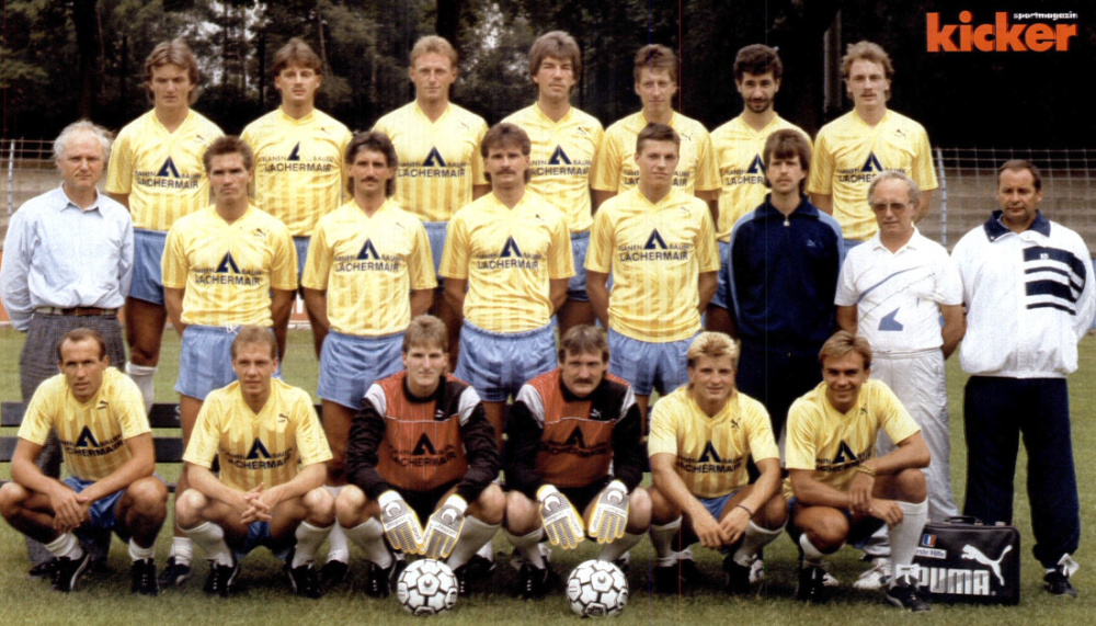 Original Mannschaftskarte Union Solingen 1985-86 A 195488 OU 