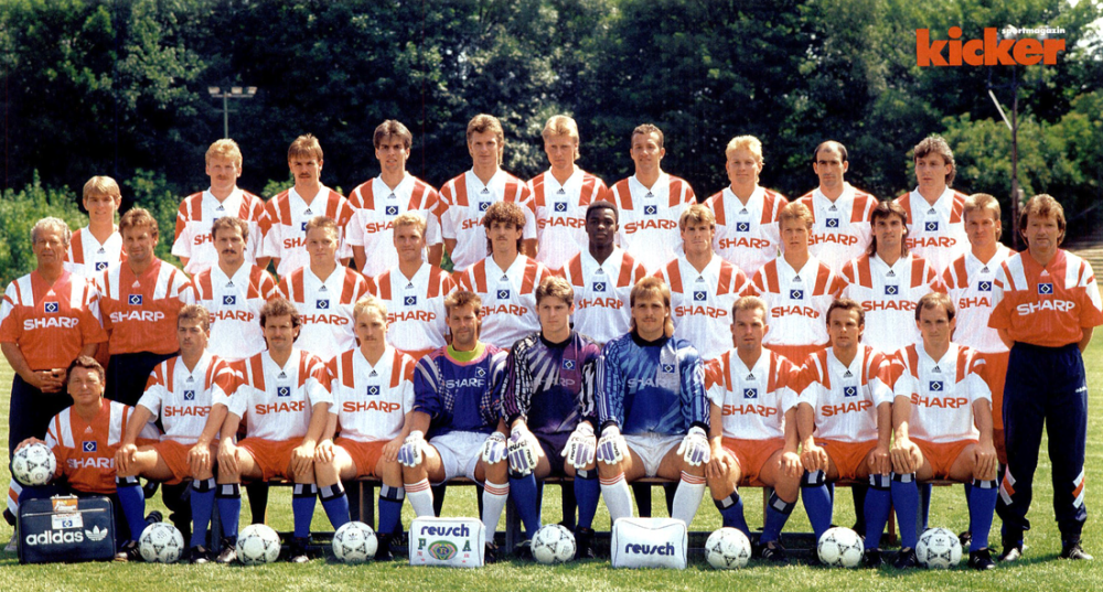 Programm 1992/93 1 FC Kaiserslautern Hamburger SV 