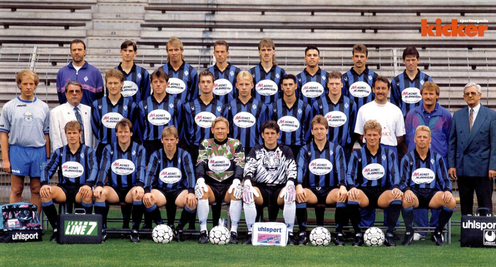 Programm 2 Bundesliga 1993/94 SV Waldhof Mannheim FC Saarbrücken 