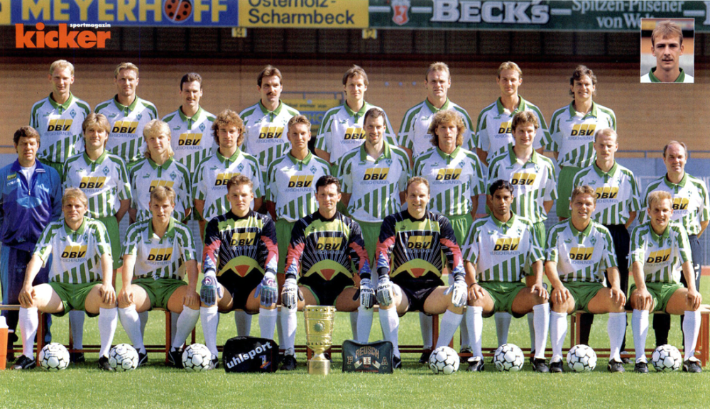 Bayern München Programm 1994/95 SV Werder Bremen 