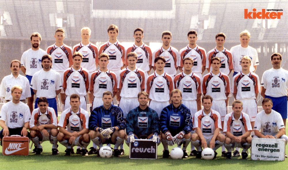 Off Programm Stadionheft Hannover 96 v Hertha BSC Berlin 2.Bundesliga 1992/93