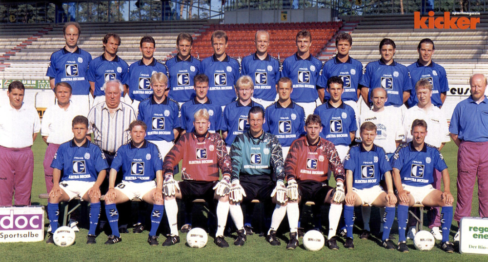 Vereinswappen #232 SV Meppen 96/97 DS Eching 2.Fußball Bundesliga 1996/1997 