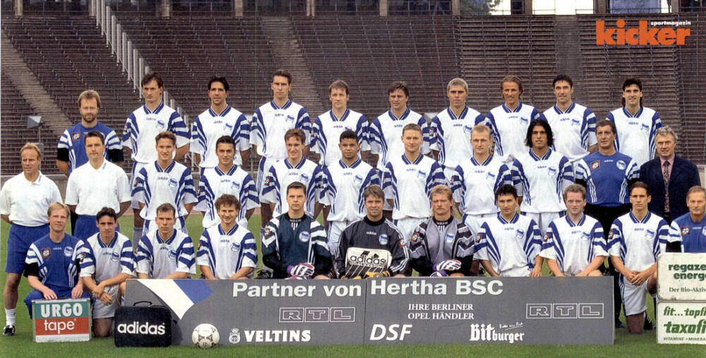 Off Programm Stadionheft Hannover 96 v Hertha BSC Berlin 2.Bundesliga 1992/93