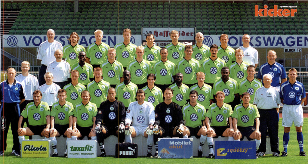 Unterhaching Programm 2000/01 VfL Wolfsburg 