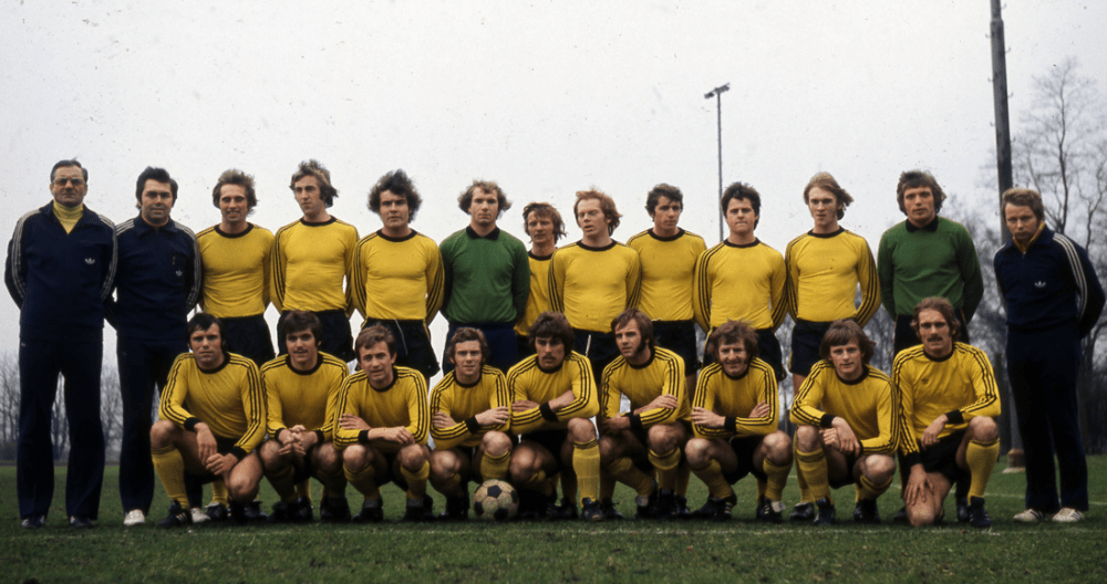 Borussia Dortmund Kader 2. Bundesliga 1974/75 kicker