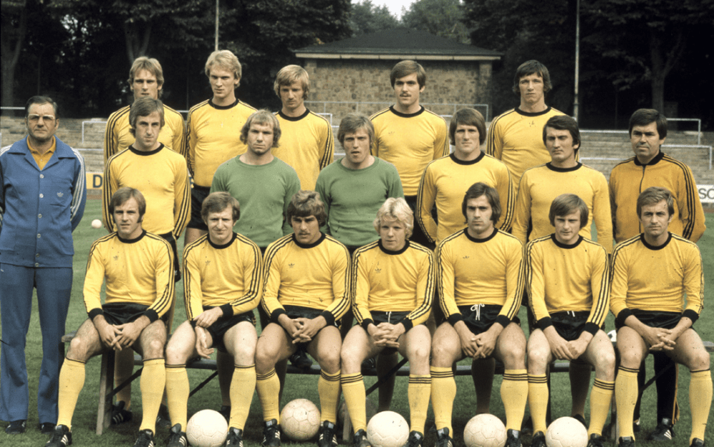 Borussia Dortmund Kader 2. Bundesliga 1975/76 kicker