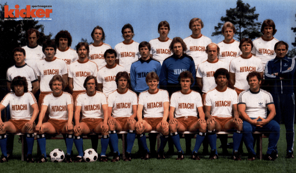 Hamburger SV Kader Bundesliga 1978/79 kicker