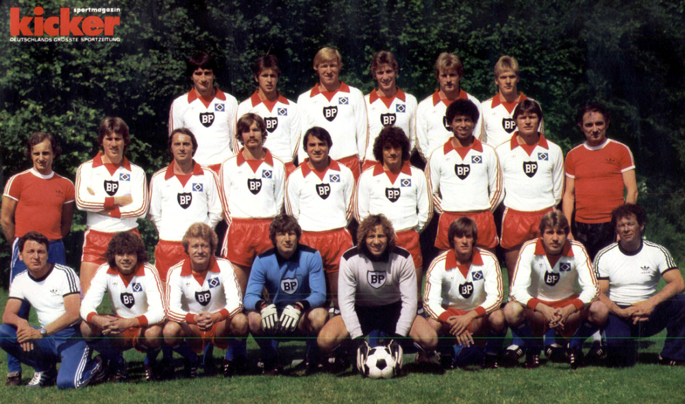 Hamburger SV Kader Bundesliga 1979/80 kicker