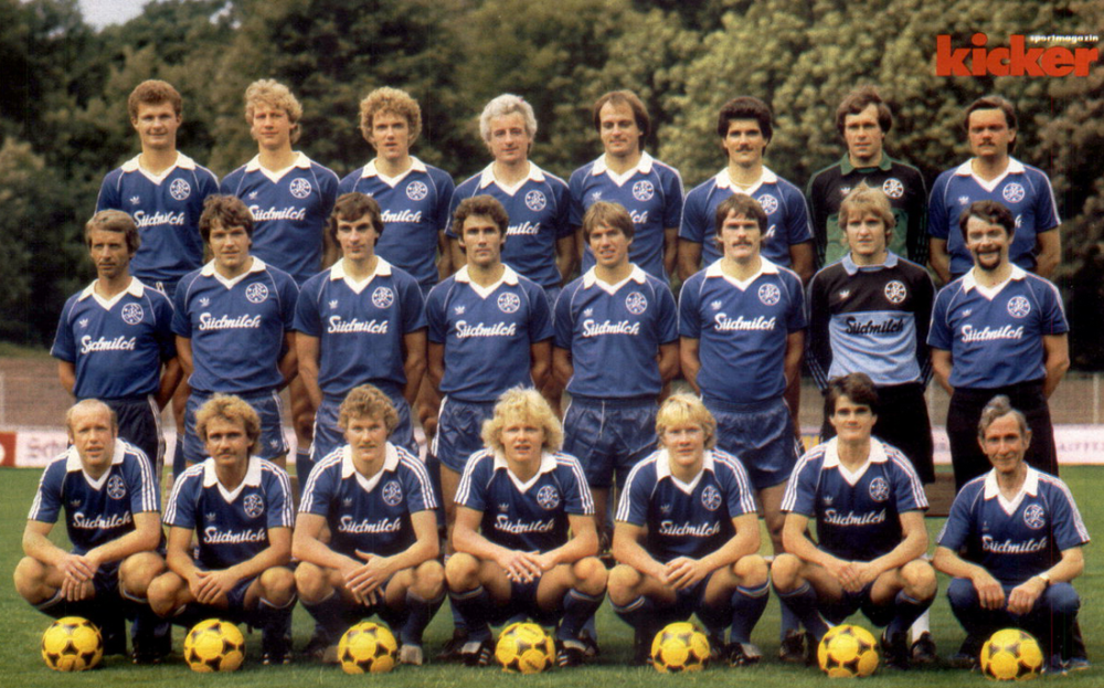 Stuttgarter Kickers Kader 2. Bundesliga 1980/81 kicker
