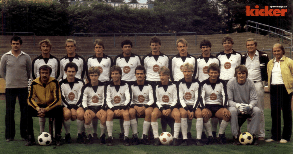 Borussia Neunkirchen Kader 2. Bundesliga 1980/81 kicker