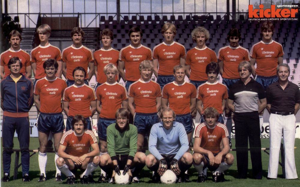 SC Freiburg Kader 2. Bundesliga 1981/82 kicker