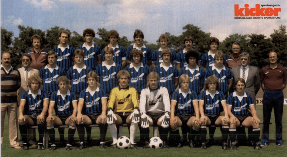 SV Waldhof Mannheim Kader 2. Bundesliga 1981/82 kicker