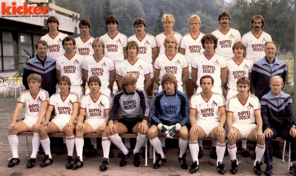 1. FC Köln Kader Bundesliga 1982/83 kicker