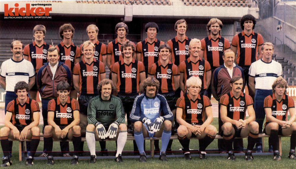 Eintracht Frankfurt Kader Bundesliga 1982/83 kicker
