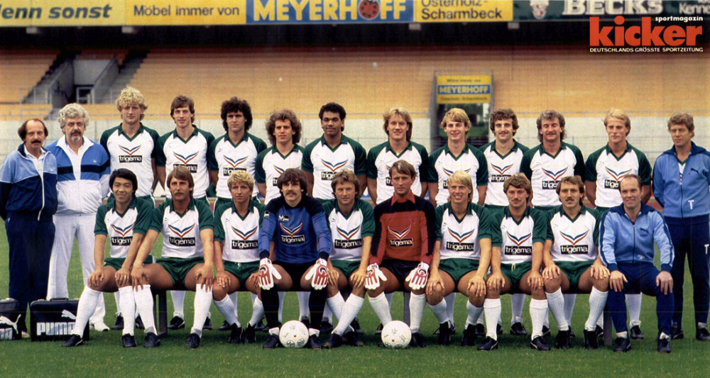 Werder Bremen Kader Bundesliga 1984/85 kicker