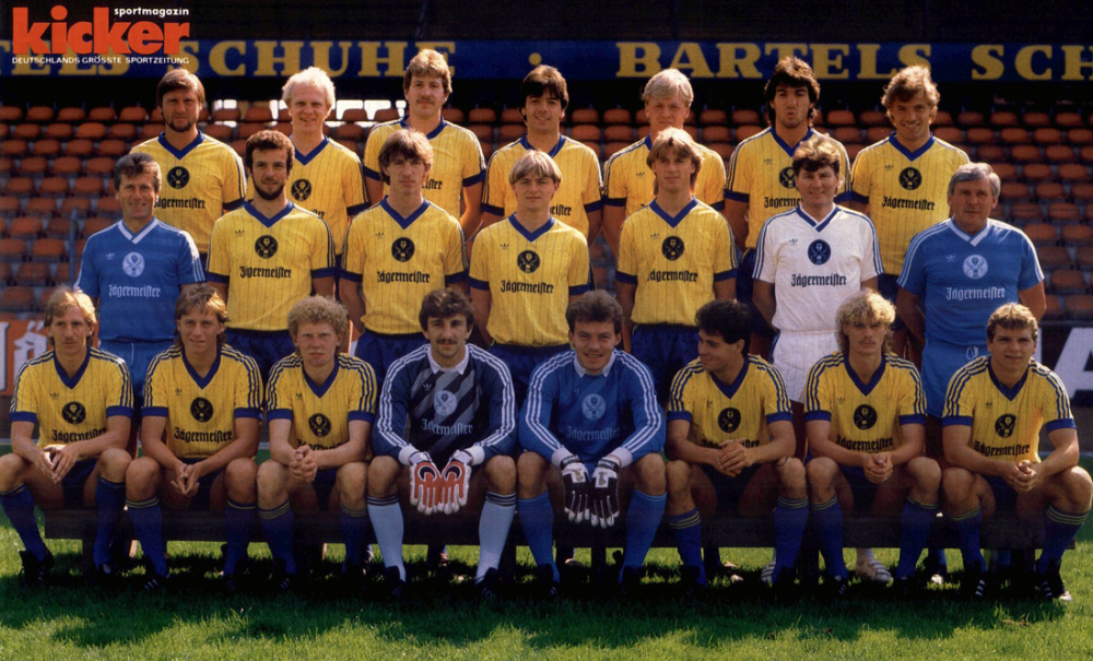Eintracht Braunschweig Kader 2. Bundesliga 1985/86 kicker
