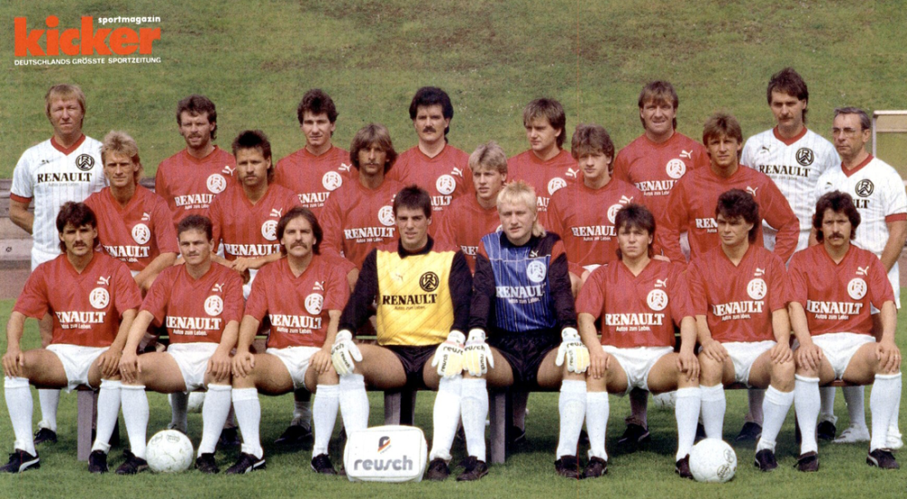 RotWeiss Essen Kader 2. Bundesliga 1987/88 kicker