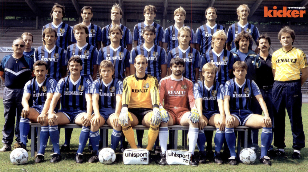 1. FC Saarbrücken Kader 2. Bundesliga 1988/89 kicker