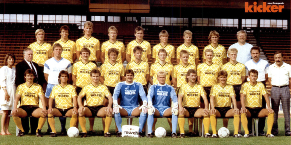 SpVgg Bayreuth Kader 2. Bundesliga 1988/89 kicker